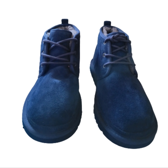 UGG Men\'s Neumel Chukka Boot Navy Blue Size 10 main image 5